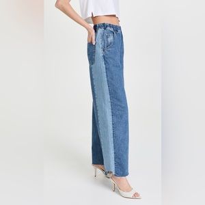 MOUSSY VINTAGE Wide relax denim pant